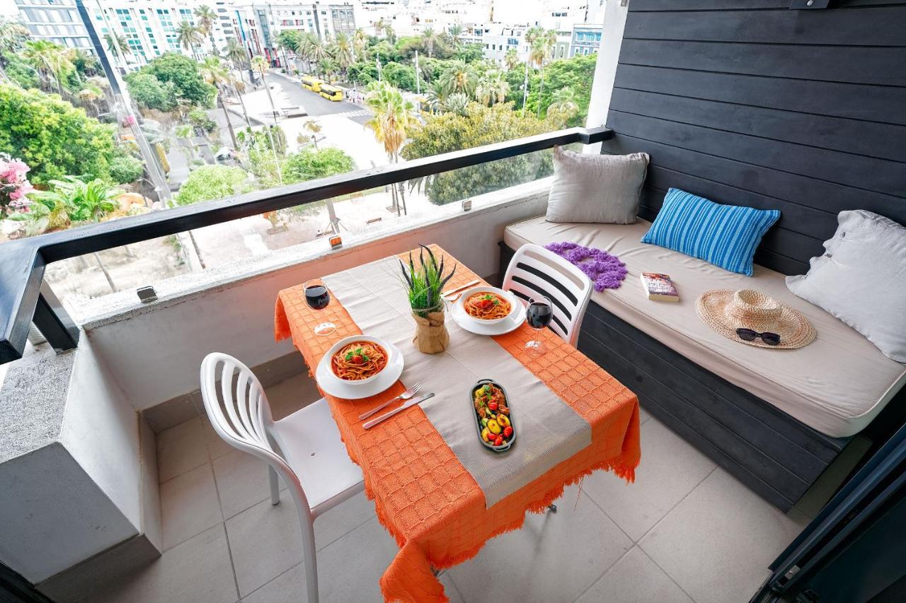 Estudio Con Terraza Vista Mar Las Palmas de Gran Canaria Exterior foto