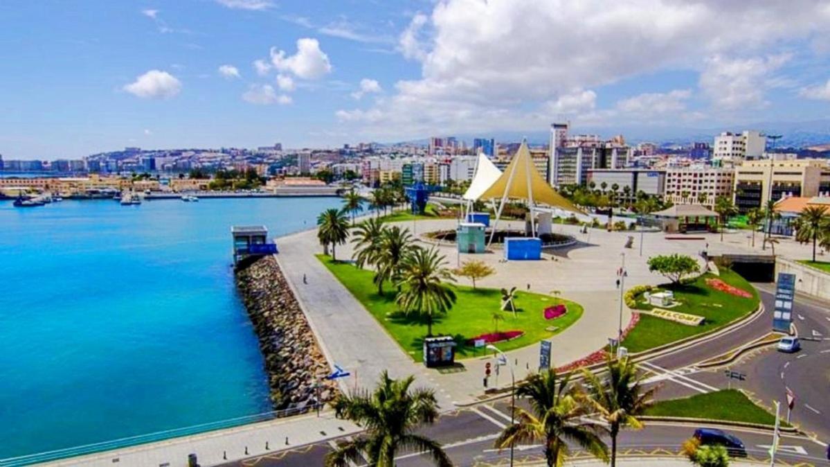 Estudio Con Terraza Vista Mar Las Palmas de Gran Canaria Exterior foto